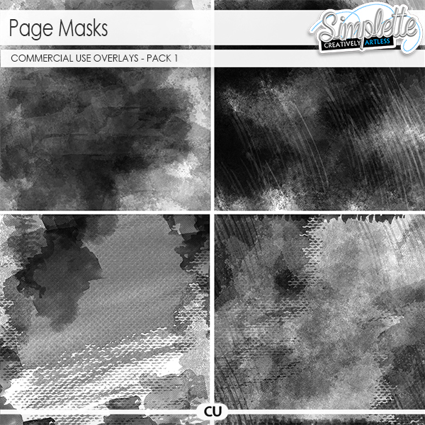 page masks commercial use pack