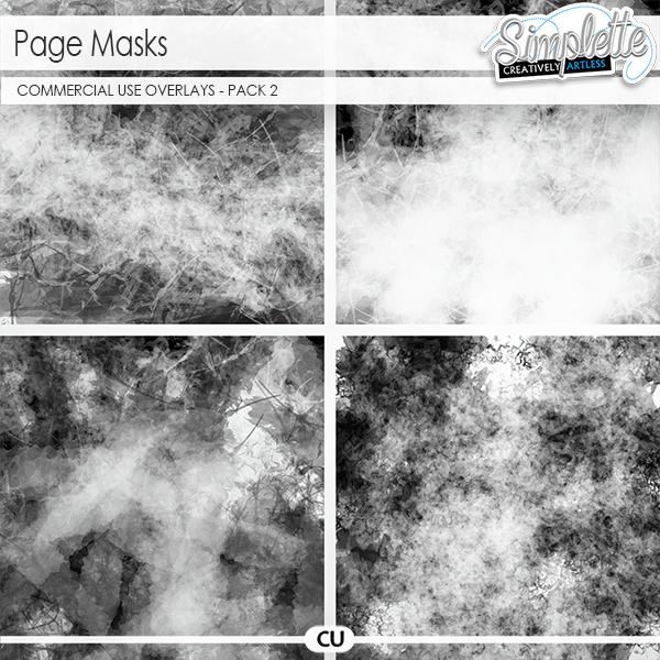 page masks commercial use pack