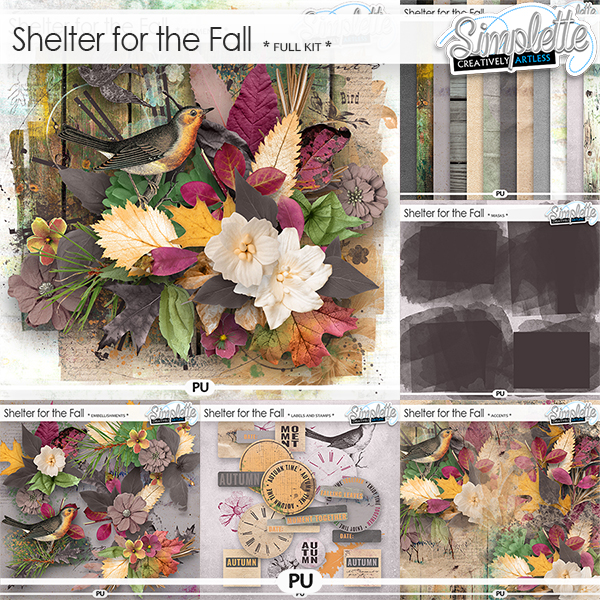 Shelter for the fall (collection) by Simplette