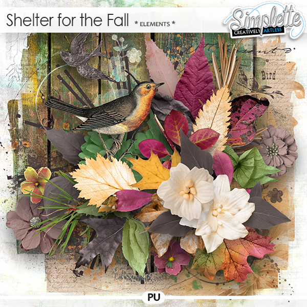 Shelter for the fall (collection) by Simplette